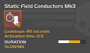 Fully upgraded Static Field Conductors