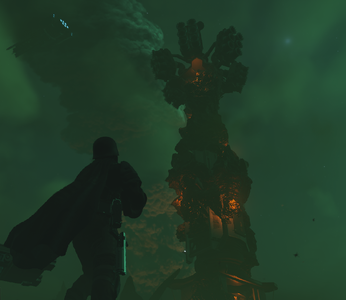 A corrupted TCS Tower on Meridia