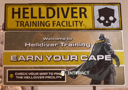 The "Helldiver Training Facility"