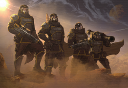 Veteran Helldivers as They Were Mobilized a Century Ago