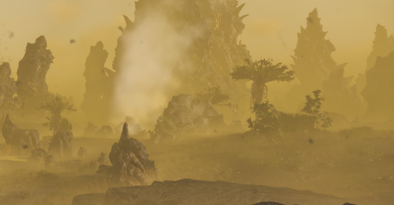The Meridia Supercolony as it appears on the surface